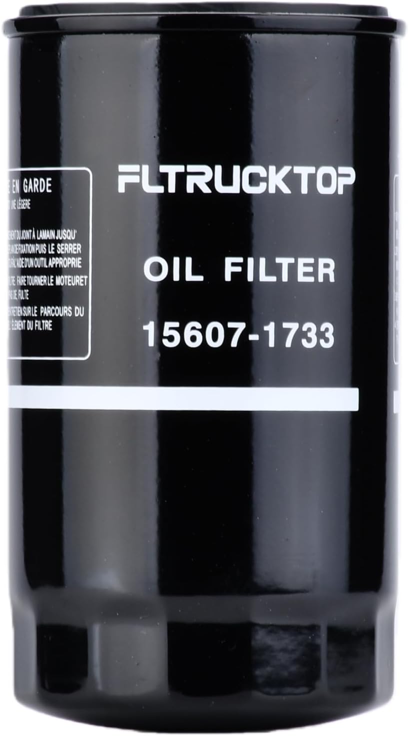 15607-1733 S1560-72051 Oil Filter Kit fit for Hino M4 M5 Truck 2022-2024, 155 2017-2019, 195 2013-2022