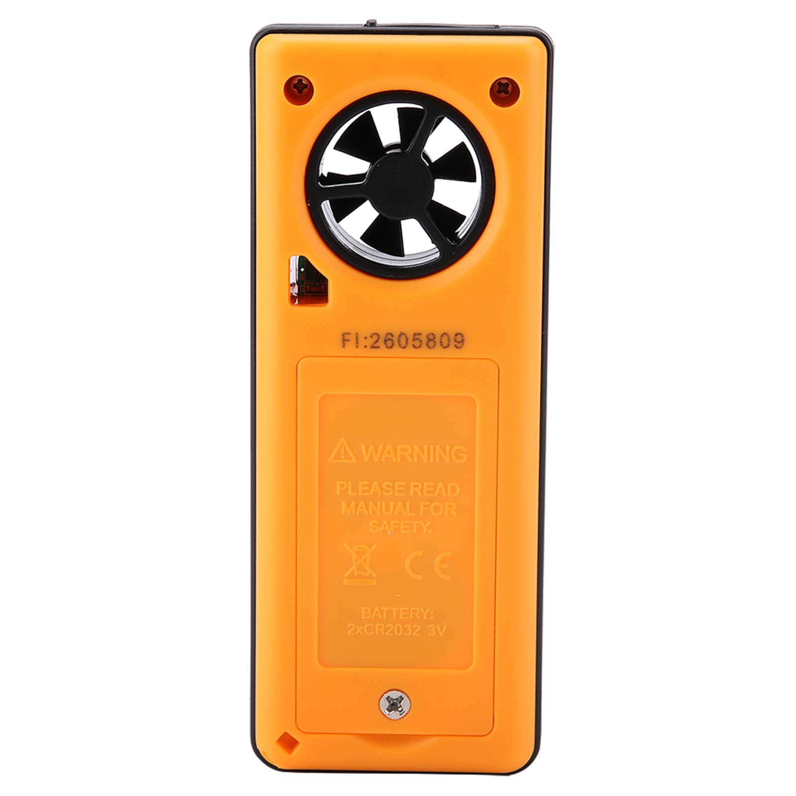 Yctze GM8910 Wielofunkcyjny Anemometr Cyfrowy z Wyświetlaczem LCD - Pomiar Prędkości Wiatru, Temperatury, Wilgotności, Ciśnienia Atmosferycznego i Innych - Przenośny i łatwy do Odczytania Anemometr