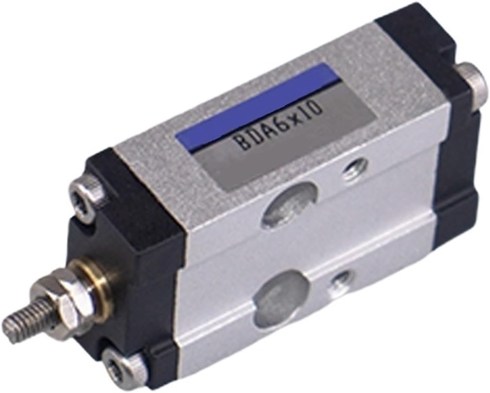 Ahyln One Color Industrial Linear Motion Actuator Bda6x10-6Mm Bore, 10Mm Stroke Mini Pneumatic Cylinder For Automation And Manufacturing .0615