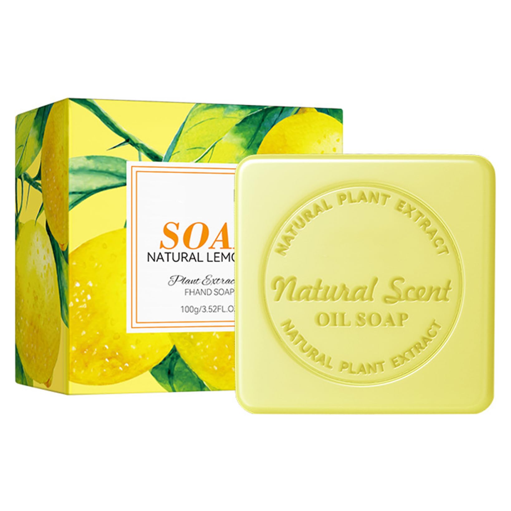 Hansber Gentle Handmade Bar Soap for Sensitive Skin Moisturizing Body Wash with Plant Extracts Creamy Lather For Men