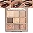 Eye Shadow Palette Makeup,9 Colors Gold Matte Shimmer Vegan Eyeshadow,Long Lasting Waterproof Naturing-Looking make up pallets for women,eyeshadow palette for brown blue eyes