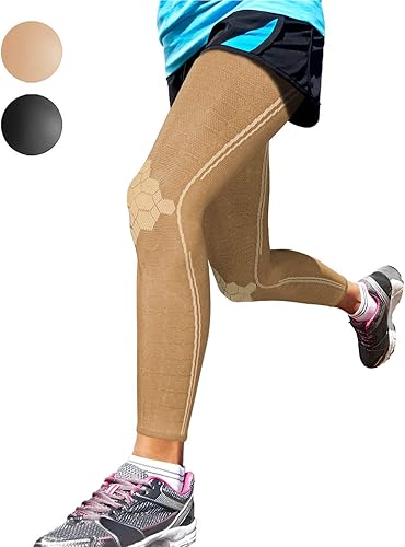 Miniatura 9 de Sparthos Mangas de compresión para piernas, ayuda en la recuperación y apoya el estilo de vida activo, innovadora mezcla elástica transpirable,