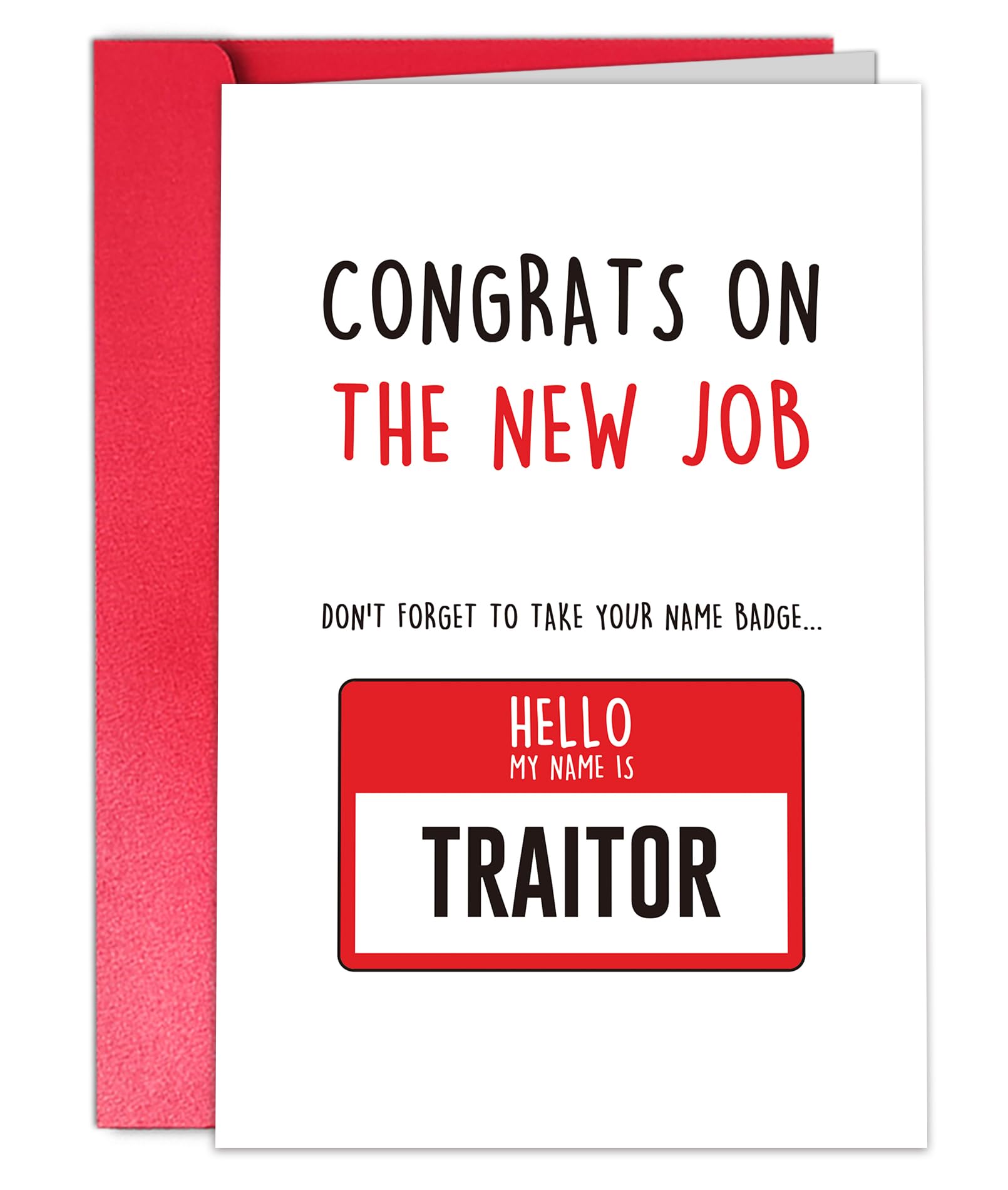 tqdaiker-funny-new-job-card-for-coworker-hilarious-leaving-card-for-colleague-unique-going-away-card-for-him-her-hello-my-name-is-traitor-buy-online-at-best-price-in-ksa for Free Printable New Job Cards TQDaiker Funny New Job Card for Coworker, Hilarious Leaving Card for Colleague, Unique Going Away Card for Him Her, “HELLO MY NAME IS TRAITOR.” : Buy Online at Best Price in KSA - for Free Printable New Job Cards