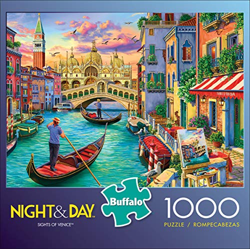 Buffalo Games - Image World - Sights of Venice - 1000 Piece Jigsaw Puzzle for Adults -Challenging Puzzle Perfect for Game Nights - Finished Size is 26.75 x 19.75 - Image 3