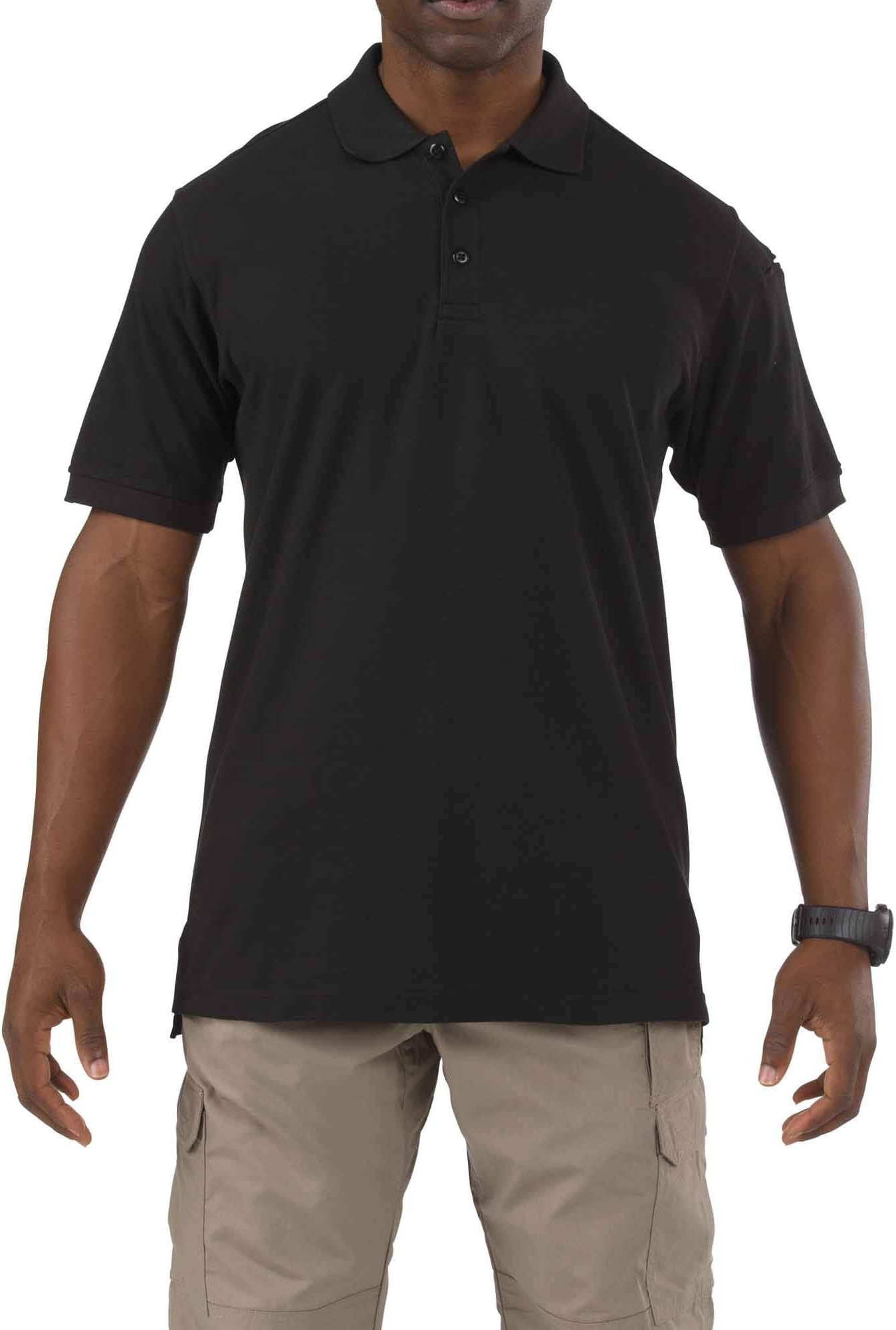 Tactical Utility Short Sleeve Polo Shirt, Poly-Cotton Fabric, Wrinkle Resistant, Style 41180