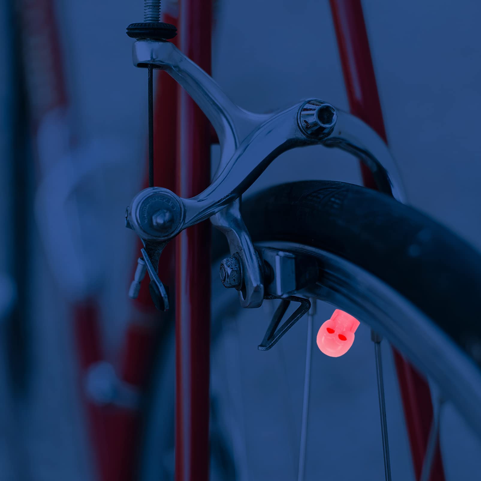 Gatuida 80pièces Bouchons De Valve Fluorescents pour Pneus De Voiture Et Vélo Accessoires Anticorrosion Éclat Obscurité Design Pratique Et