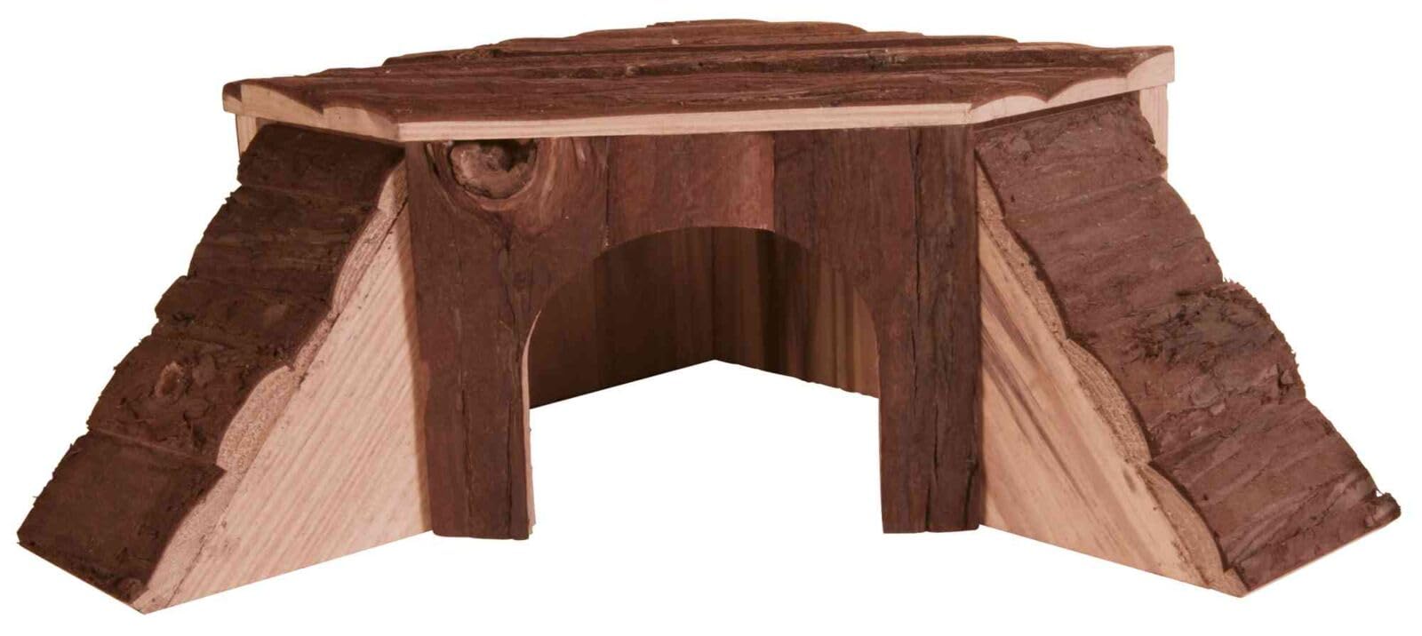 Trixie Thordis House For Hamsters Bark Wood - 35X16x37x37cm