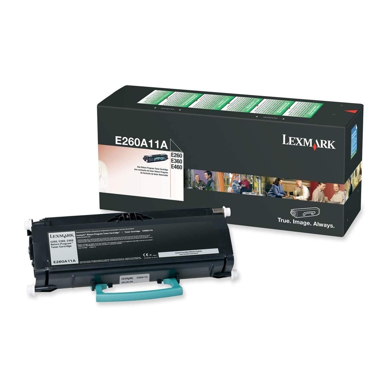 Cartouche toner noir Lexmark E260A11A compatible imprimante laser Lexmark E360 - 2