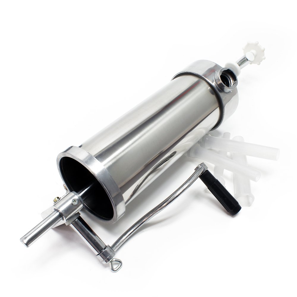 Embutidora máquina rellenadora de salchichas con capacidad de 3,5 L para carne de salchichas