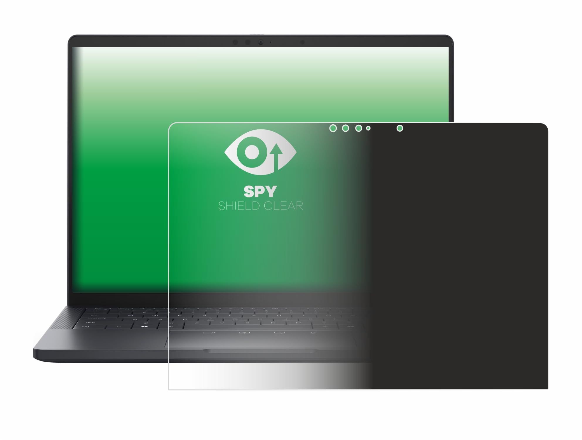 upscreen Anti-Spy Blickschutzfolie für Dell Pro 13 Premium Made in Germany, Privacy Screen Displayschutz-Folie [Sichtschutz, Blaulichtfilter]
