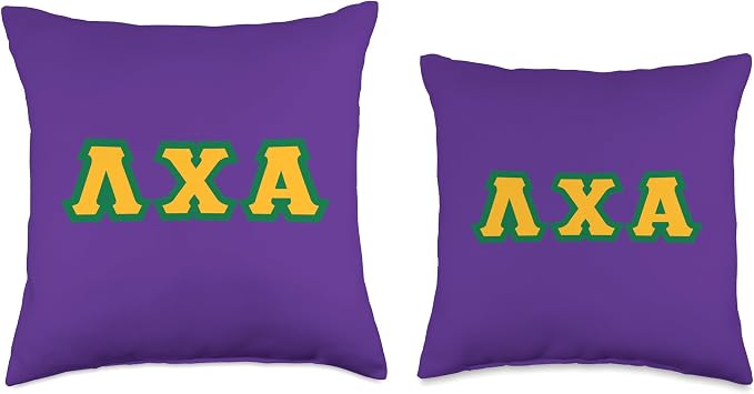 Lambda Chi Alpha Fraternity Est.1909 LXA Lambda Chis LCA Throw Pillow
