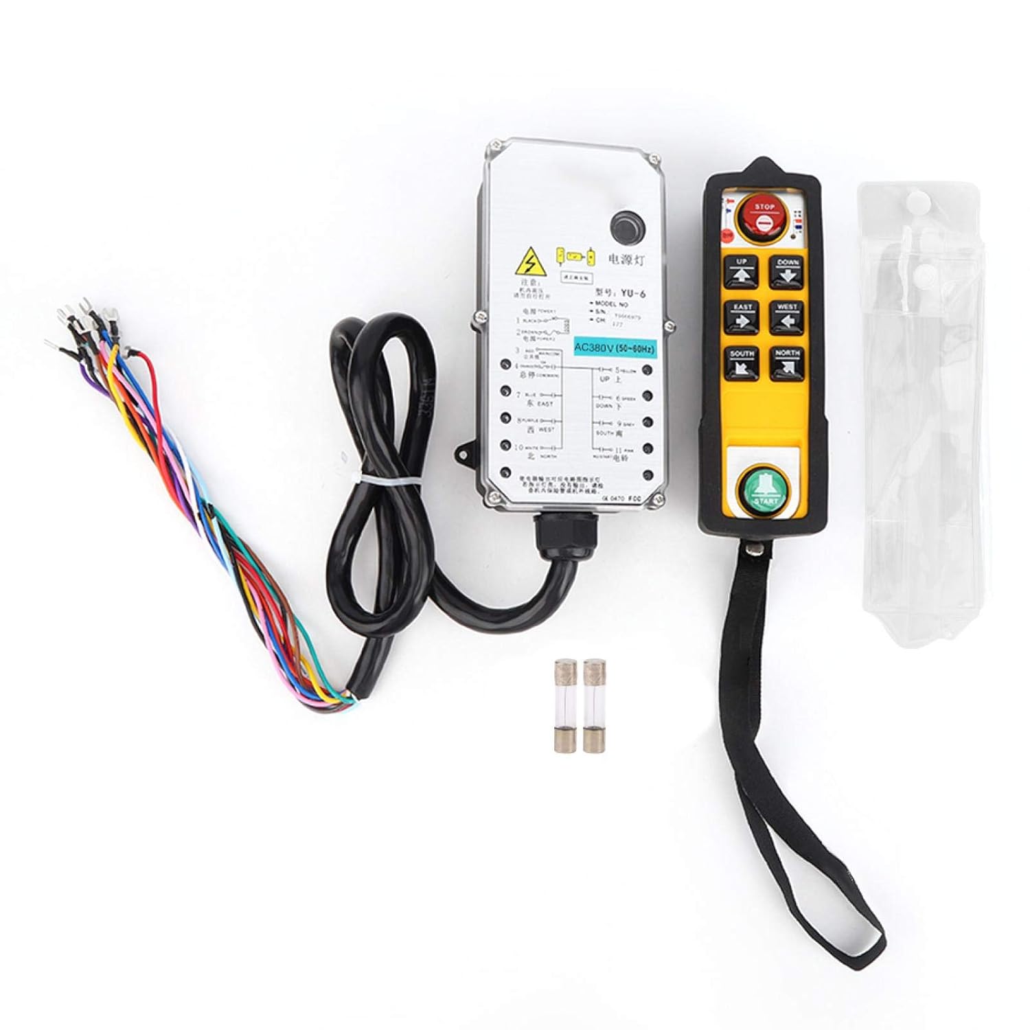 Manejar la grúa Controlador de polipasto de control remoto para transportadores para equipos de minería de carbón(AC380V)