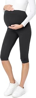 Mallas pirata para mujer embarazada Leggins Premamá para mujer 3/4 Embarazo Maternidad Leggings capri Pregnant BE20-258