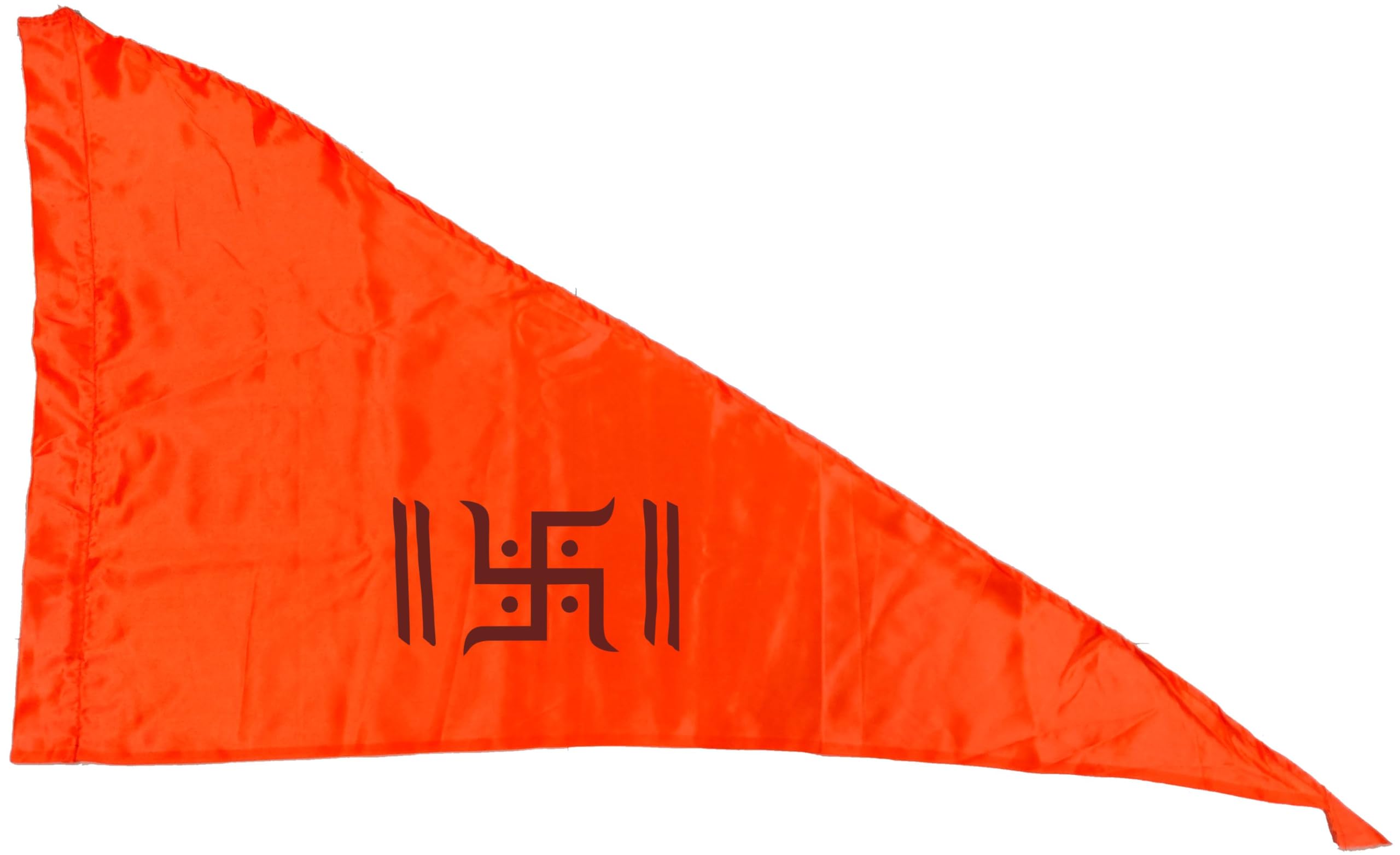 La Jarden Swastika auspicious symbol flag for any religious ritual, ward off negative energies, brings peace to the home, gain positive results [pack of 1 (36x54 LARGE, Fluorescent Orange) (B0D5SCSGPD) Amazon Price History, Amazon Price Tracker