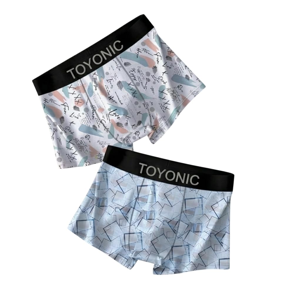 Men’s Premium Ice Silk Boxer Briefs – Ultra-Light, Breathable & Stretchy Underwear | Long Printed Trunks for All-Day Comfort-picture-42