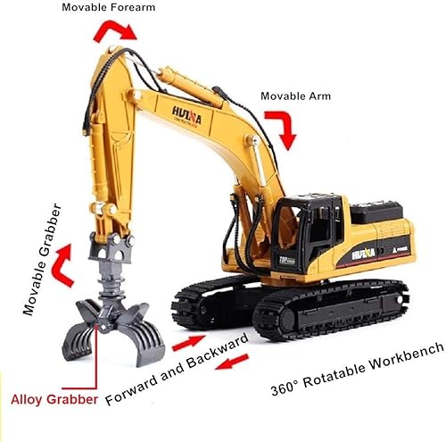 Miniatura 3 de YEIBOBO ! 1:50 Escala Diecast Carretilla Elevadora Juguetes, Carretilla Elevadora Modelo de Carretilla Elevadora de Aleación Juguete de Simulación