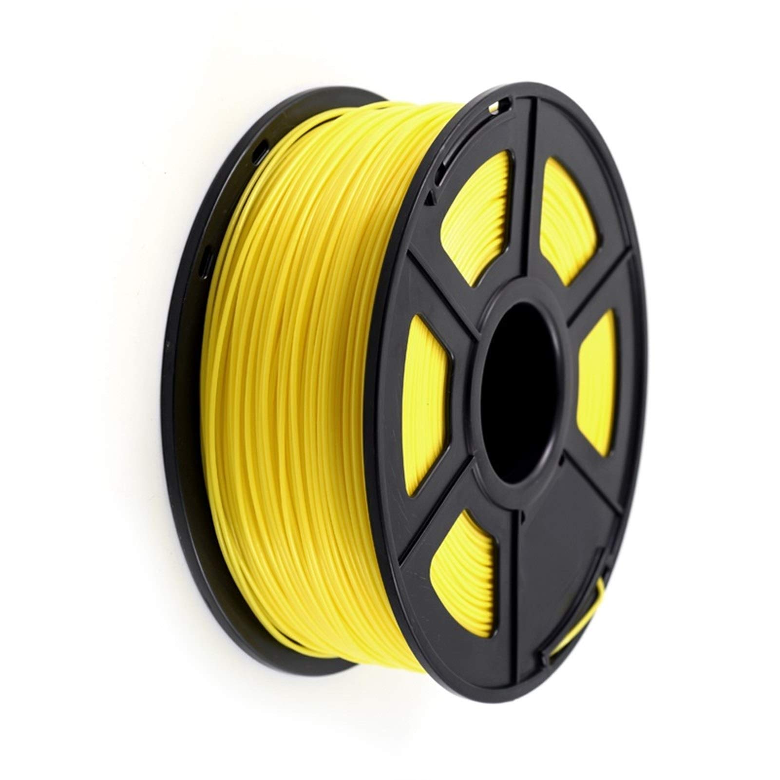 Filament do drukarki 3D, filament do drukowania 3D Filament do drukarki 3D ABS 1,75 mm 1 kg/2,2 funta Tworzywo ABS Materiał eksploatacyjny do drukarki 3D i filamentu ABS długopisu 3D (kolor: żółty)