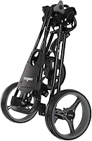 Vista 3 de Golf Continental - Carrito plegable de 3 ruedas, color negro