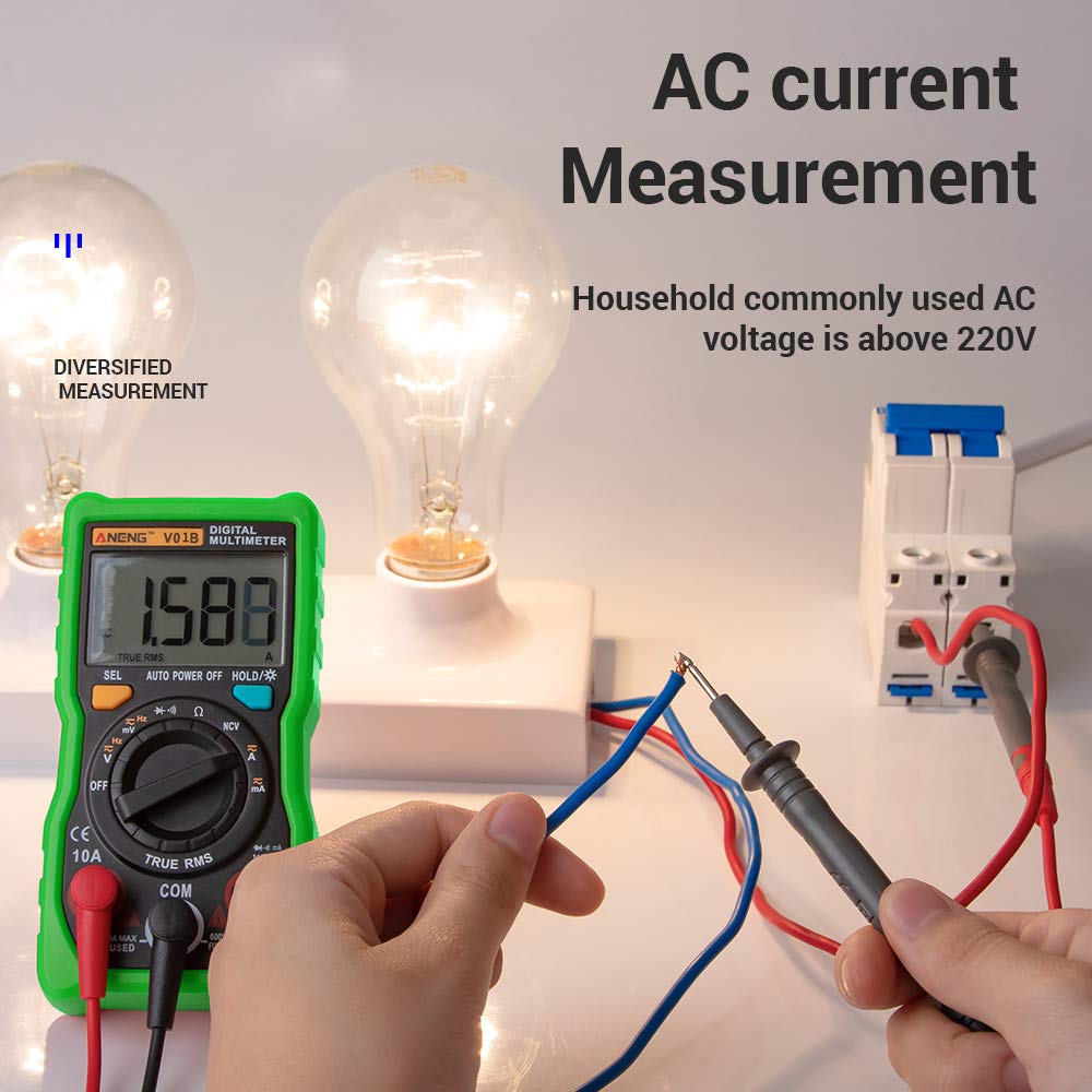 Buy ANENG V01B 4000 Counts Digital Multimeter Comprobador Automotive