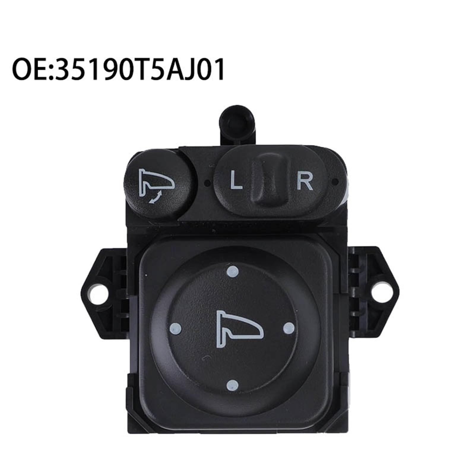 Reemplazo del espejo retrovisor 35190T5AJ01 interruptor de espejo trasero coche 35190-T5A-J01 para Honda WR-V JAZZ AMAZE