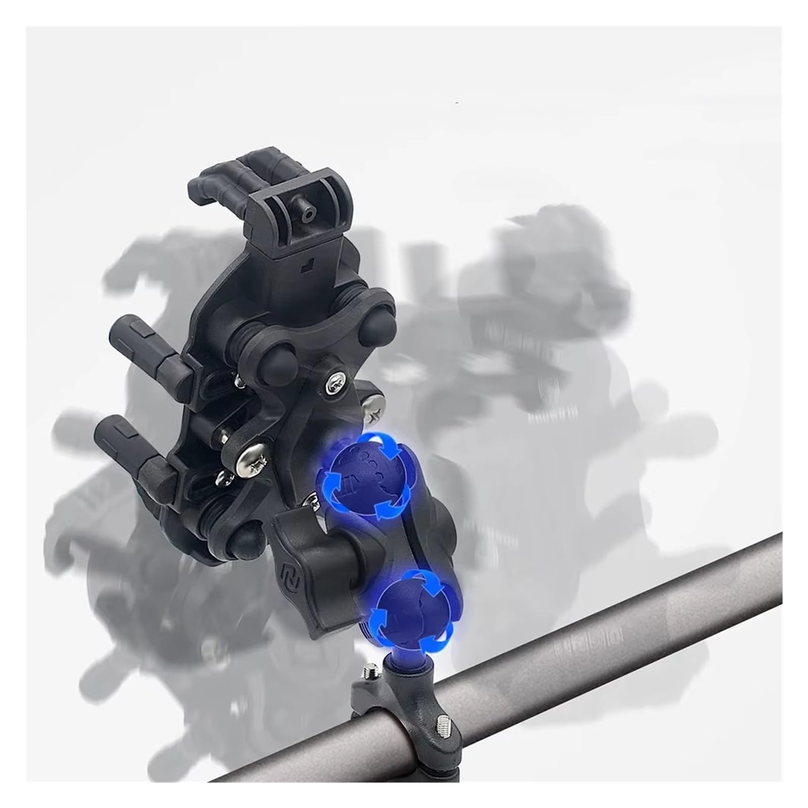 Staffa Navigazione GPS Supporto Per Cellulare In Lega Alluminio Moto Mountain Bike Manubrio Elettrico Telaio Fisso Ammortizzatore IPhone Supporto Gps Moto