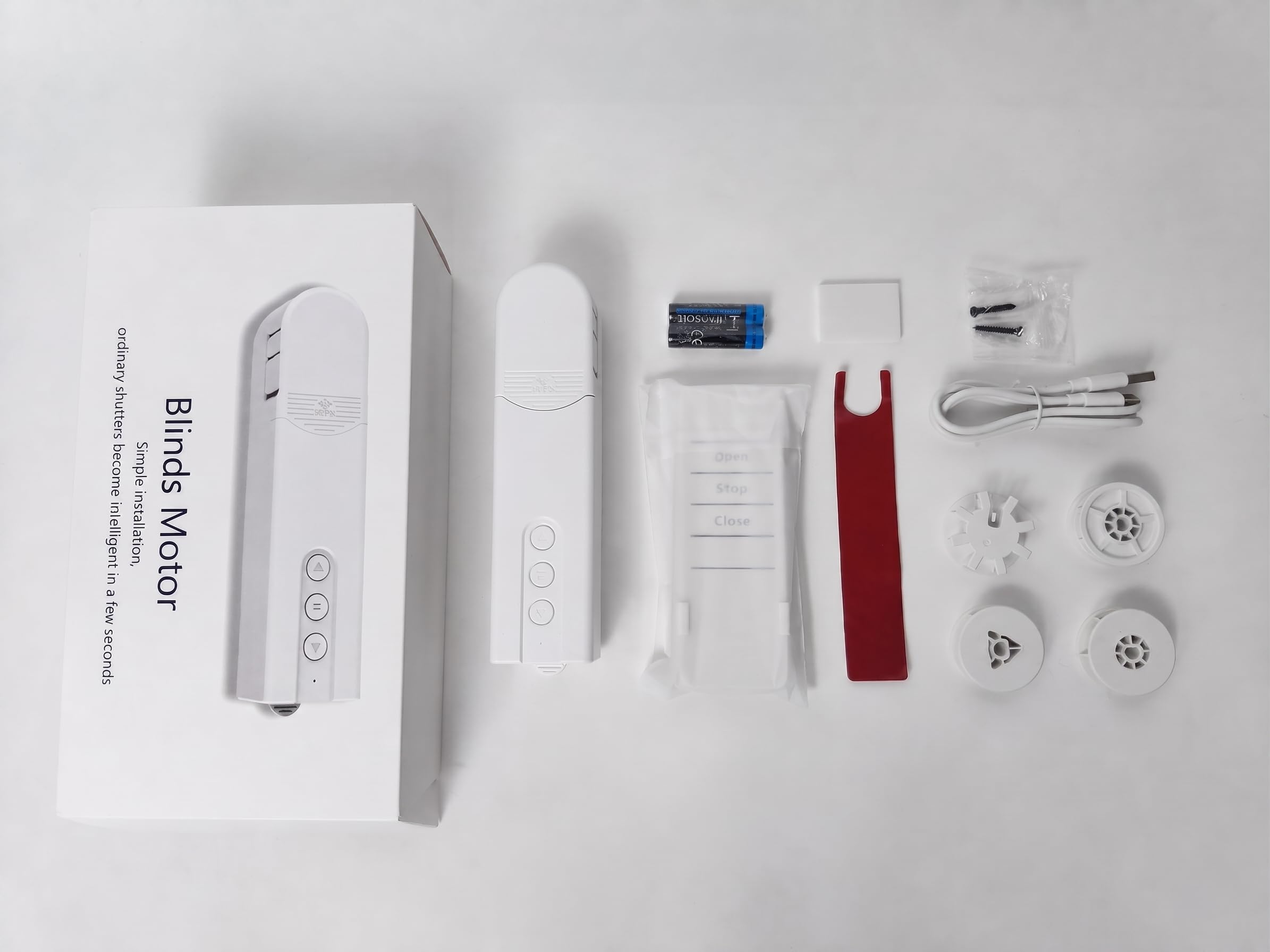 Right Choice Built-in WiFi Smart Curtain Robot Motor with Remote Control, White, Automated Blinds Opener, Alexa and Google enabled (Built-in WiFi)-image-45