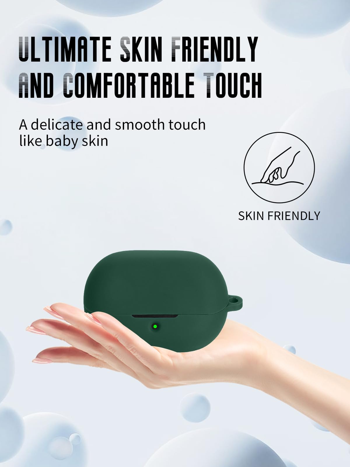 Amazon.com: Case for SoundPEATS H3 Earbuds, Soft Silicone