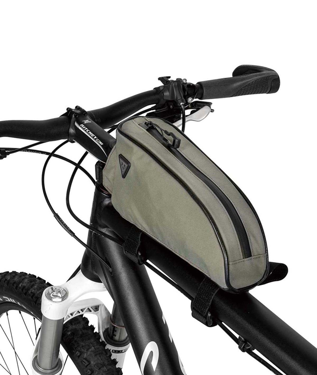 Topeak Toploader Rahmentasche Polyethylen/Nylon Grün, Masse: 23,5cm x 12cm x 7cm, 15003011 – Ansicht 2