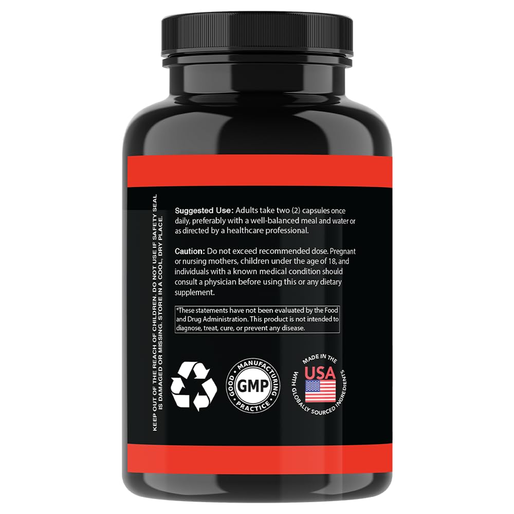 Angry Supplements Turmeric Ginger Maxx + Apple Cider Vinegar with Beet Root 2-Pack Wellness Bundle – Supports Energy, Digestion, and Daily Vitality – Natural Herbal Capsules for Men & Women — Amazon image 7