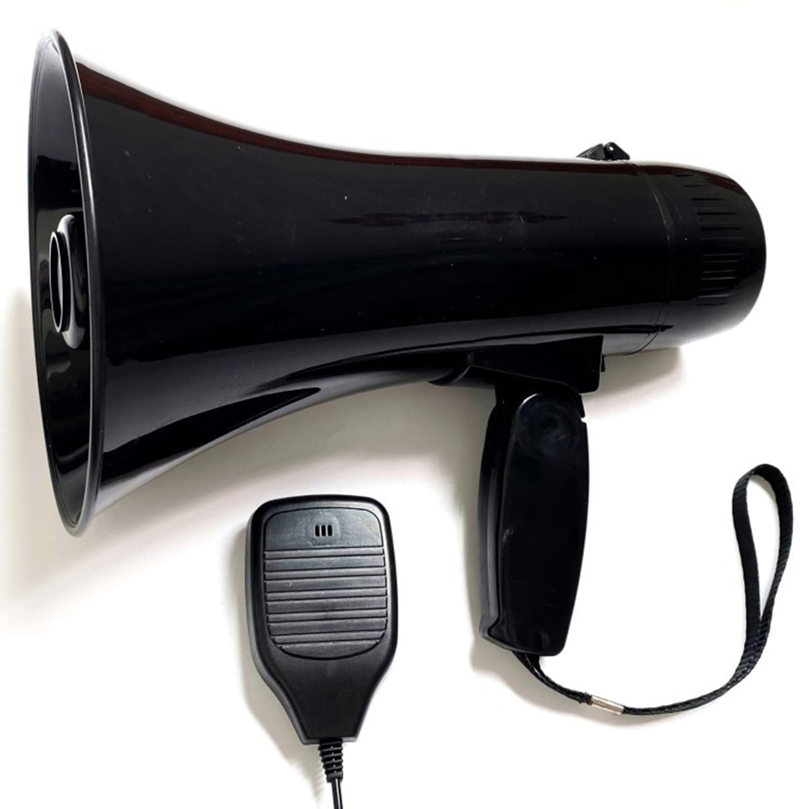 Eurobuy Altavoz megáfono portátil Bullhorn con micrófono desmontable, puerto USB para reuniones deportivas, guía turística, entrenador y árbitro, megáfonos ideales para deportes al aire libre