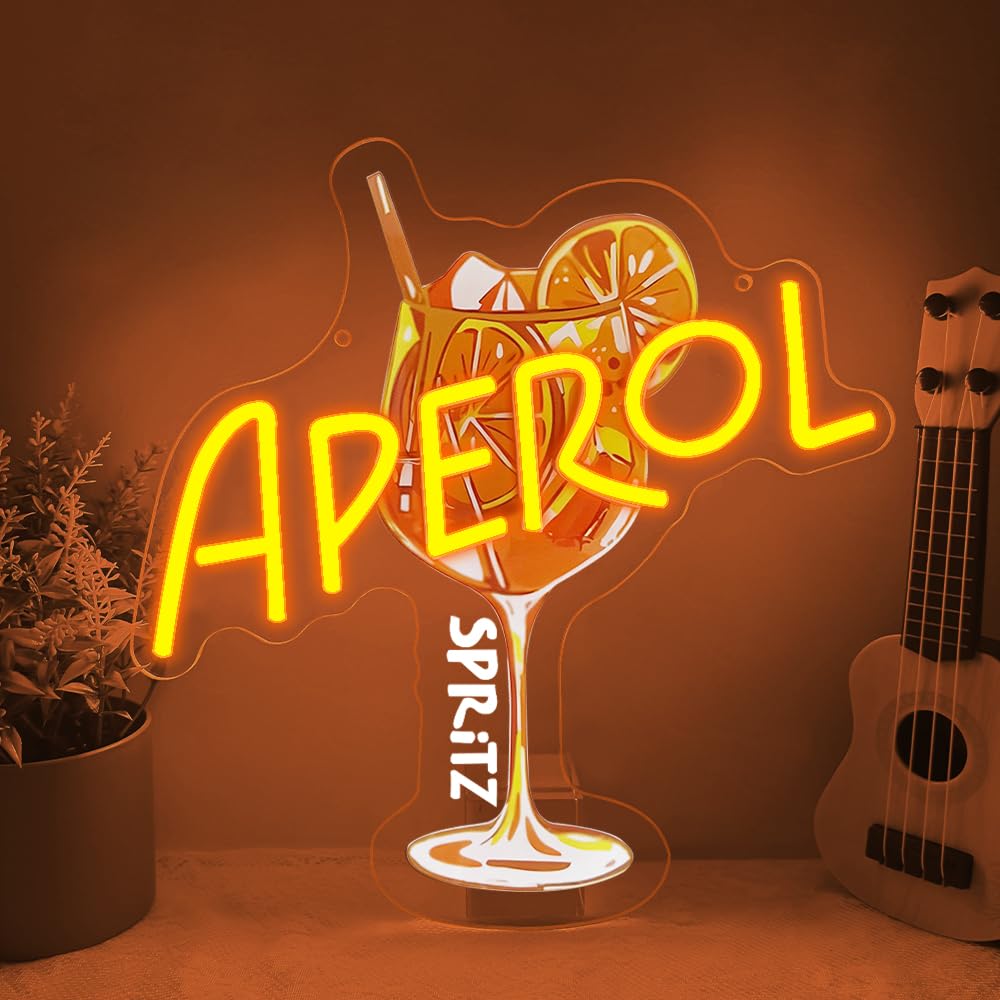 Aperol Cocktail Beer O'clock You Are My Sunshine Coffee Neon Cartel (D-Cocktail-3)