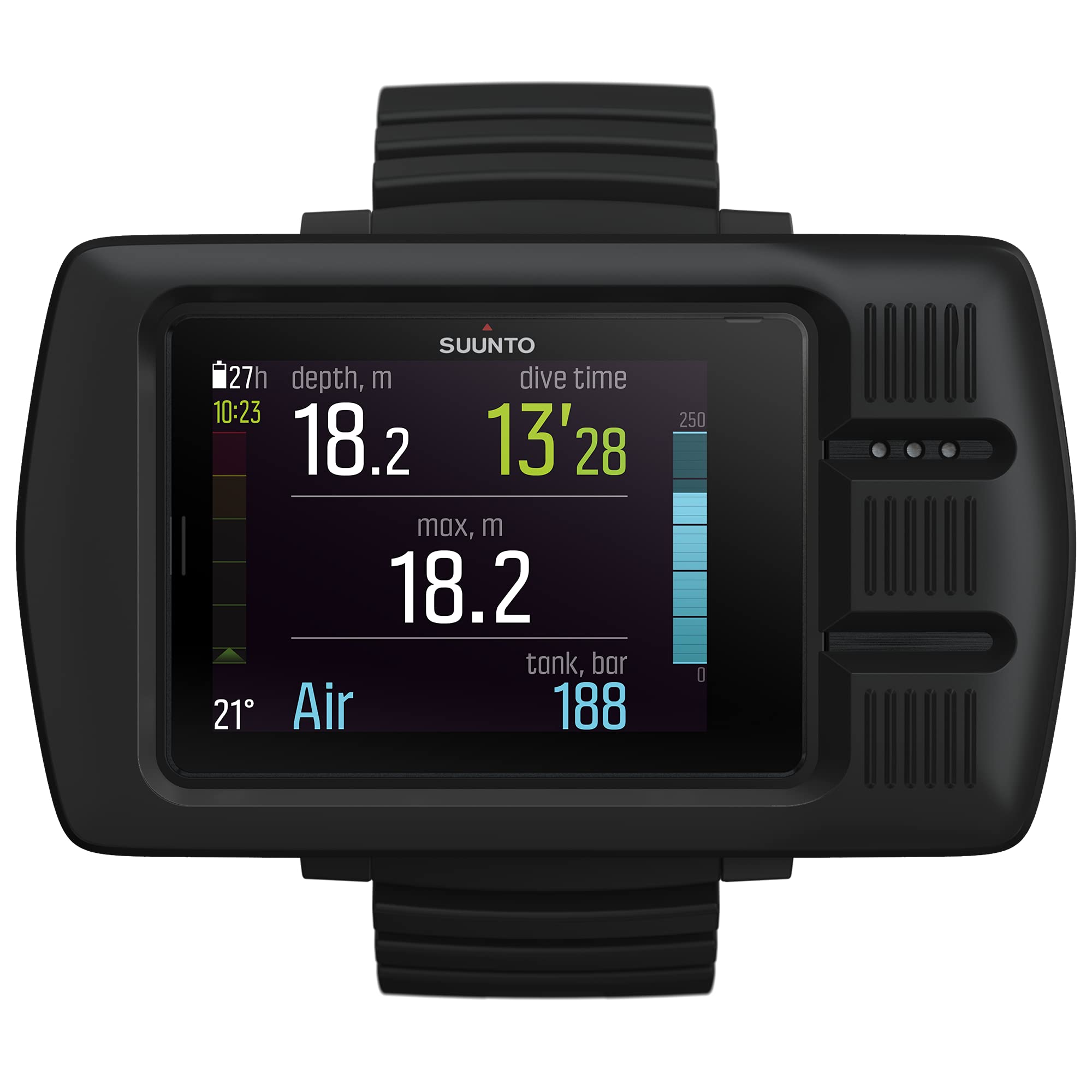 SUUNTO EON, Computer subacqueo Unisex-Adult, Black