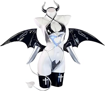 Amazon.co.jp: [KORURACLUB] サキュバス コスプレ 小悪魔