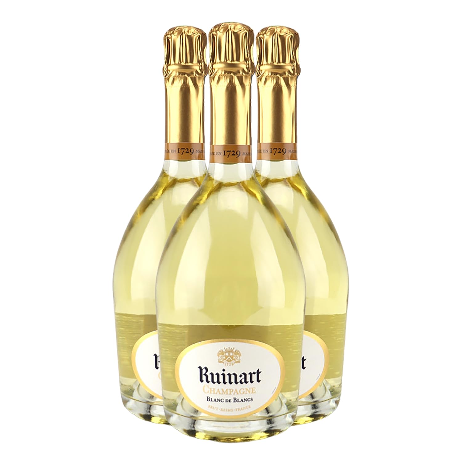 Champagne Blanc de Blancs - Blanc - Champagne Ruinart (3x75cl)