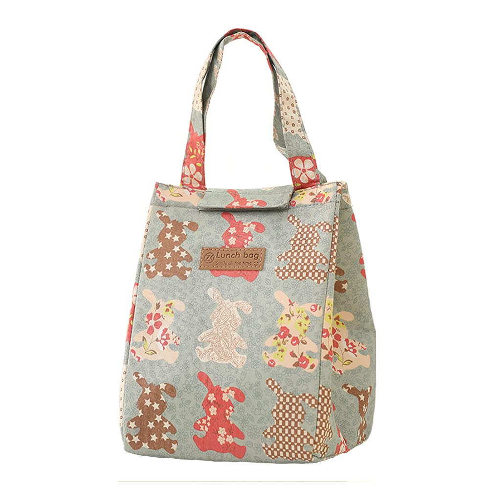 Borsa Pranzo, Borsa Termica, Pranzo al Sacco Isolato Sacchetto, Borse per il Pranzo Impermeabili, Borsa Frigo, per Ufficio ​Lavoro Scuola Viaggi Campeggio All'aperto Picnic(Fenicottero Grigio