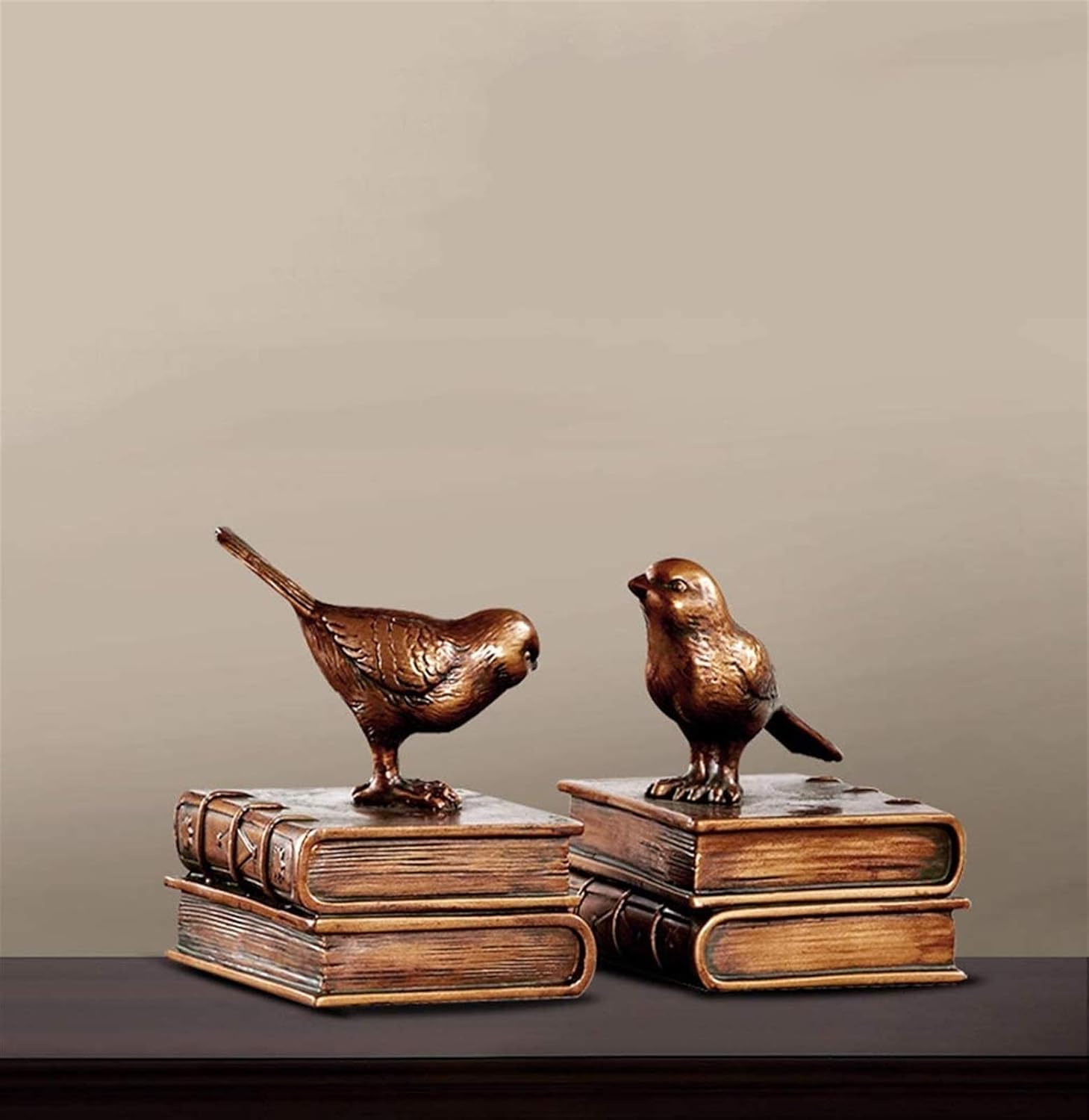 decorative bird theme bookend 1 pair bookends art bookend decorative bookends resin decorative bookshelf bookends