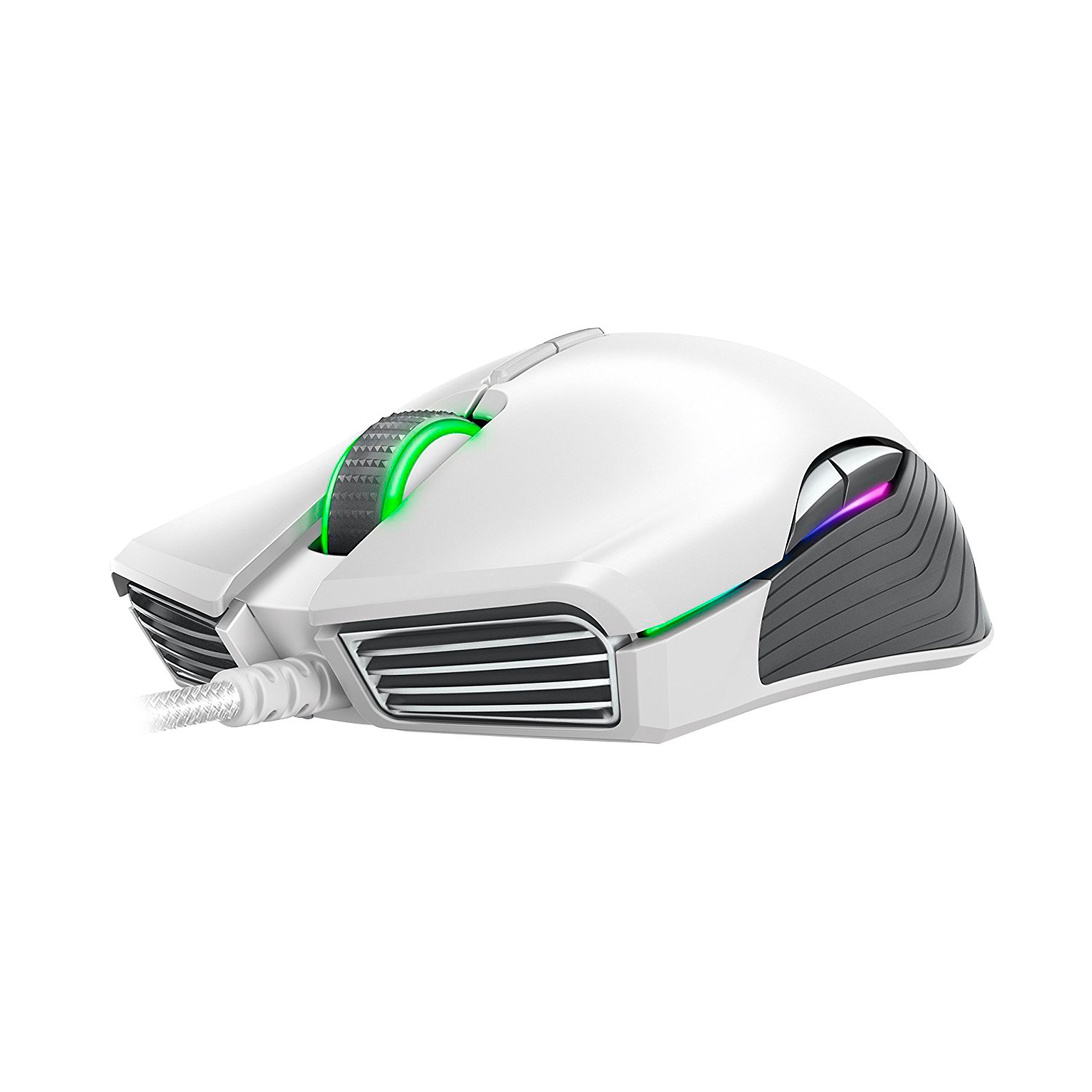 Mouse Razer Lancehead Tournament Mercury Edition 16000 DPI, Branco