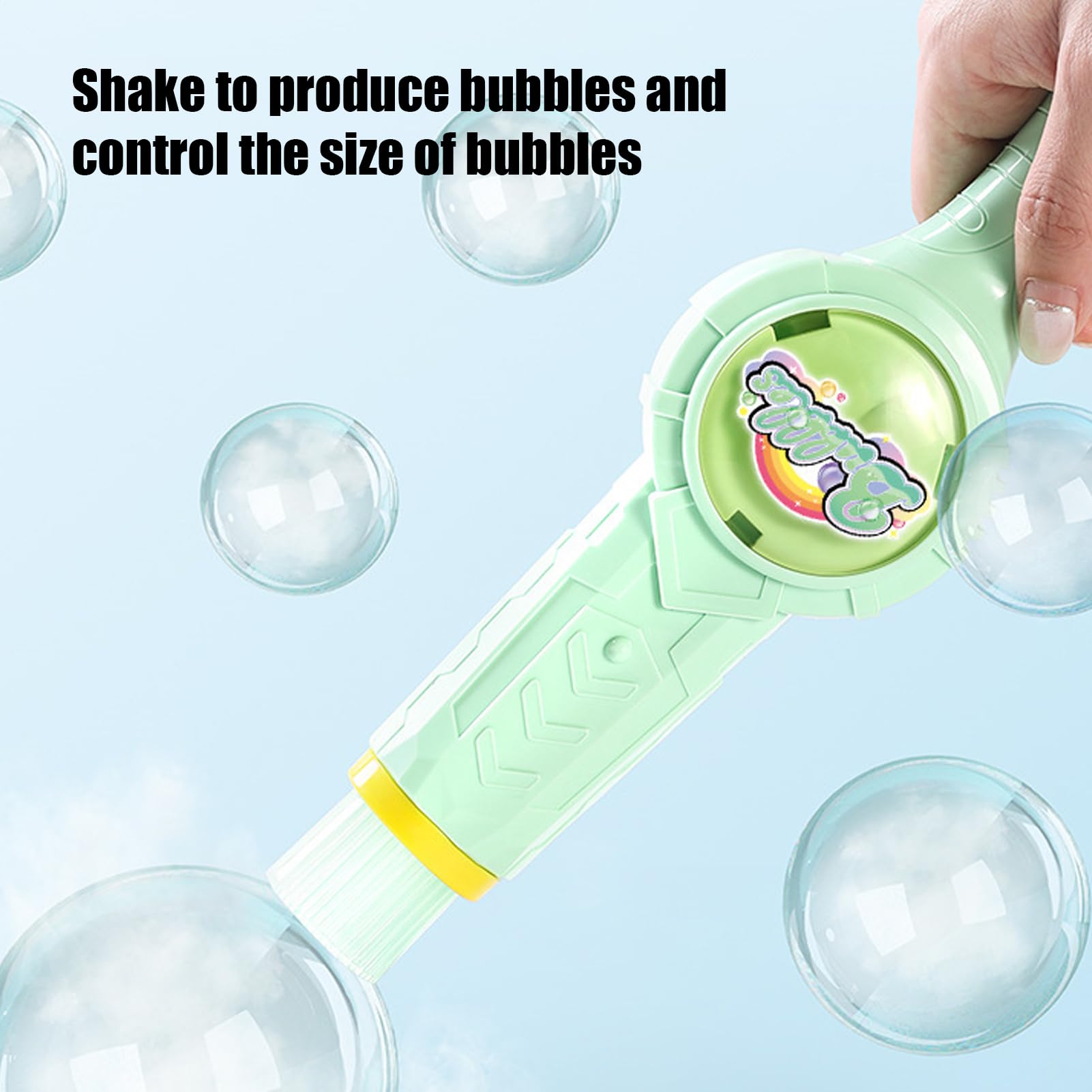 Brouillard à Bulles élastiques | Machine à Bulles fumée colorée et Magique élastique | Bubbles Wand | Interactive Fun Bubbles Blowing Maker | Jouet fêtes d'été