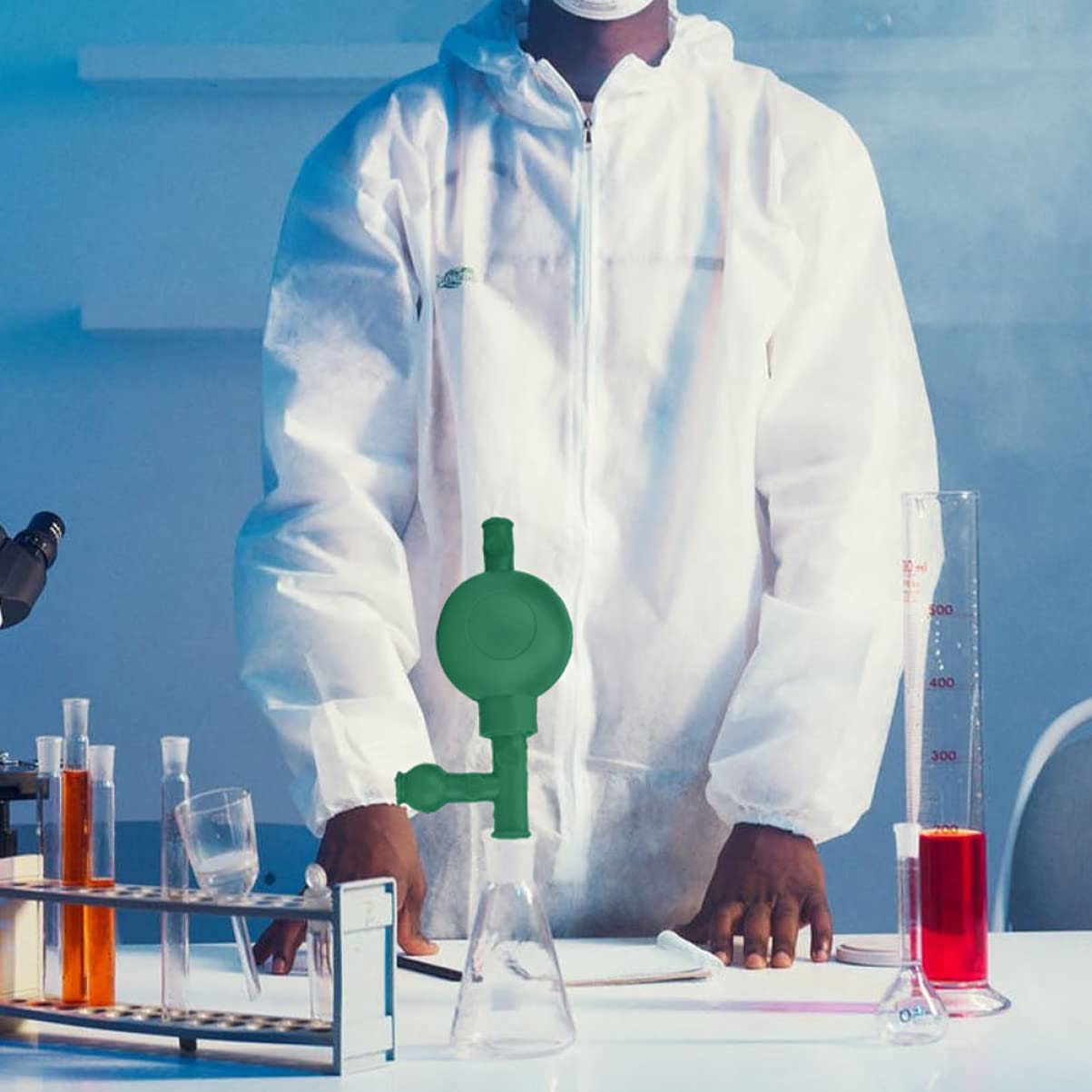 Baluue 3pcs Rubber Pipette Filler Valves Safe and Efficient Liquid Bulb for Laboratory Use Quantitative Filler for Accurate Measurements