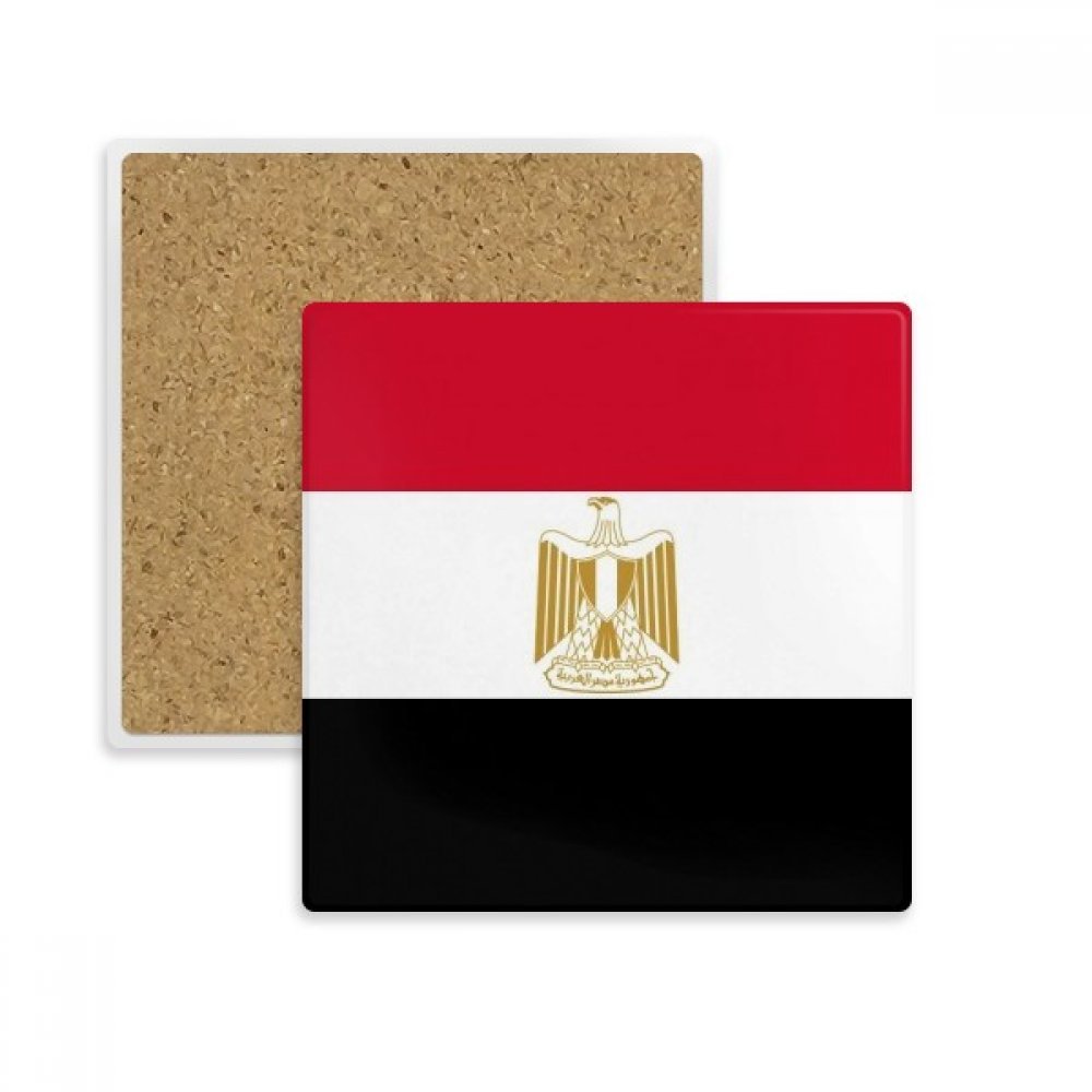 Coaster Egypte dessous de verre absorbant pour tasse en pierre