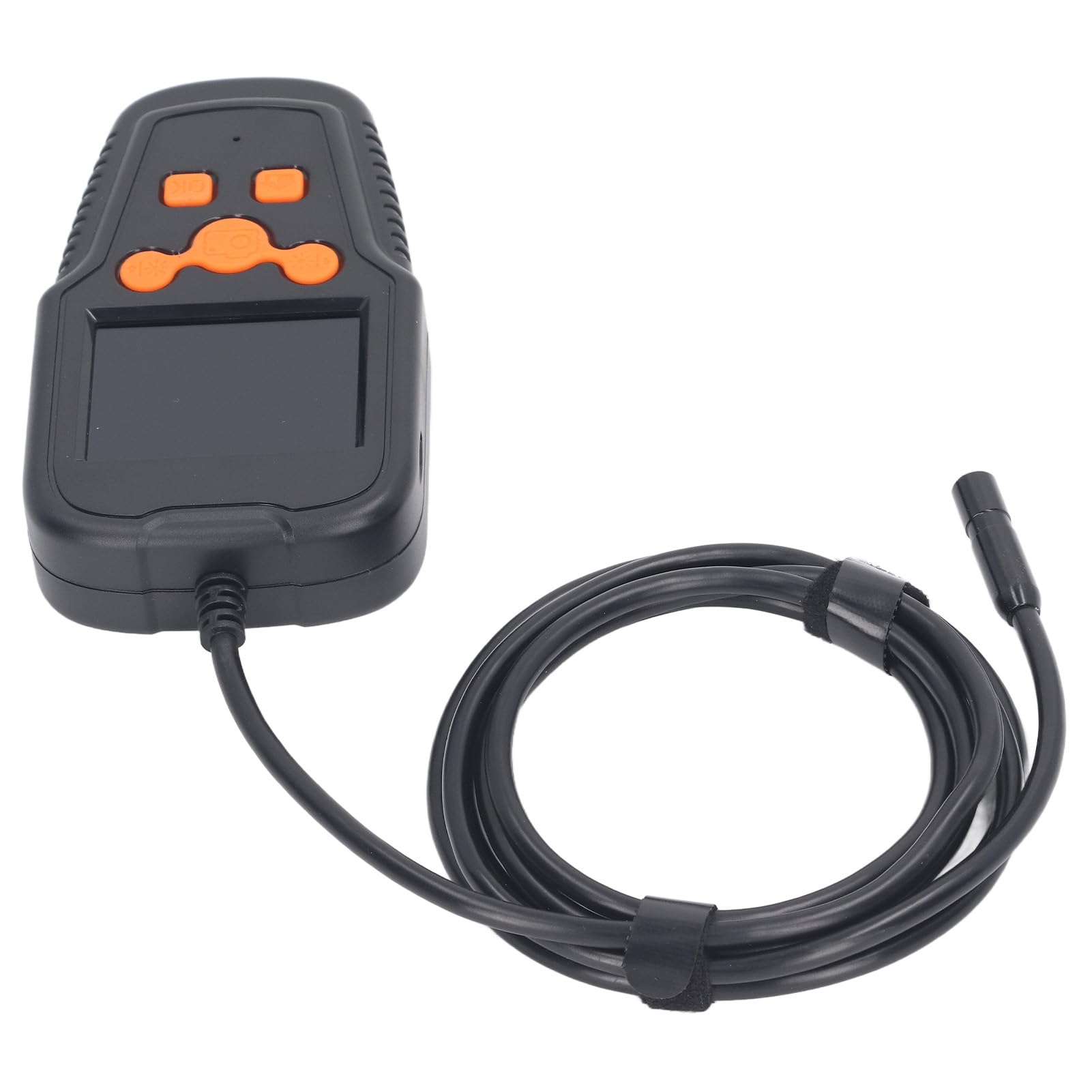 EMUKOEP Cámara de Inspección de Endoscopio Industrial Endoscopio de Plomería Pantalla IPS de 2,4 Pulgadas Cámara de Inspección de Tuberías Boroscopio de Mano Lente Impermeable IP67 (10m)