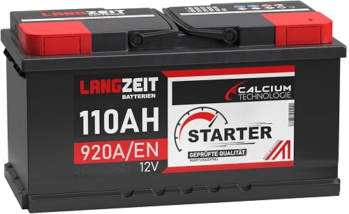 batterie voiture 110Ah 12V auto démarrage L5 remplace 1 LANGZEIT