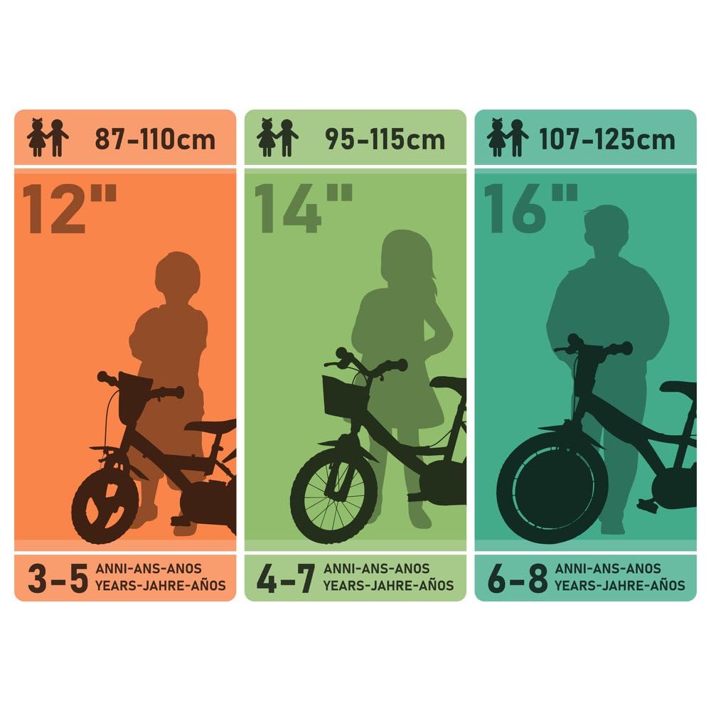 TECNOBIKE SHOP - VENDITA ACCESSORI GIOCATTOLI Vélo Enfant Denver Albri Spiderman Marvel - Taille 14 pouces