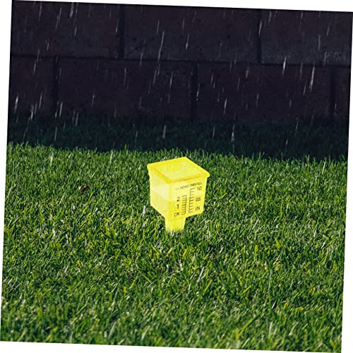 Yardwe 20 Stück Regenmesser Kunststoff-Messbecher Rasenwerkzeuge Harz-Messbecher Sprinklermesser Regenmesser Niederschlagsmesser Terrassen-Regenmessbecher Regenmessstäbe – Bild 3