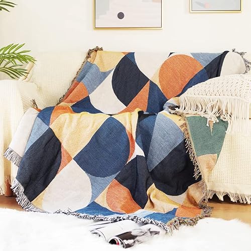 Bronze Couchdecke/Sofadecke/Tagesdecke/Kuscheldecke/Teppich/Wandteppich/Versch. Muster/Bettüberwurf (Tomahawk, 130x160cm)