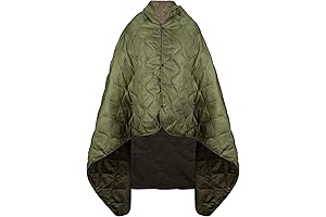 Durable Quilted Poncho Liner for Outdoor Adventures and Emergencies