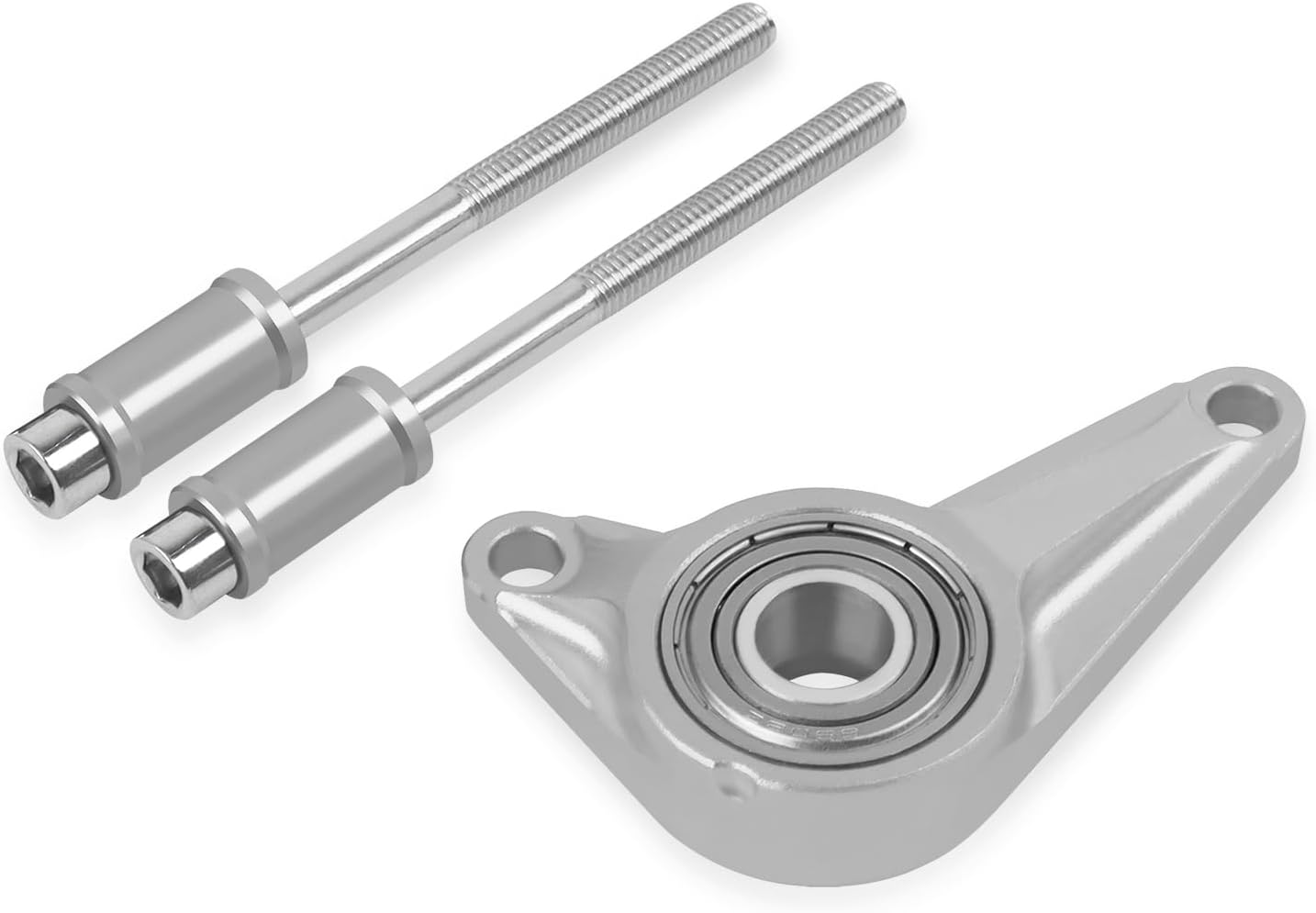 Motorcycle Shift Lever Shifter Stabilizer Replacement for Honda Grom MSX125 Grom125 2018 2019 2020 2021 Motorcycle Shifter Shifting Gear Lever(Silver)