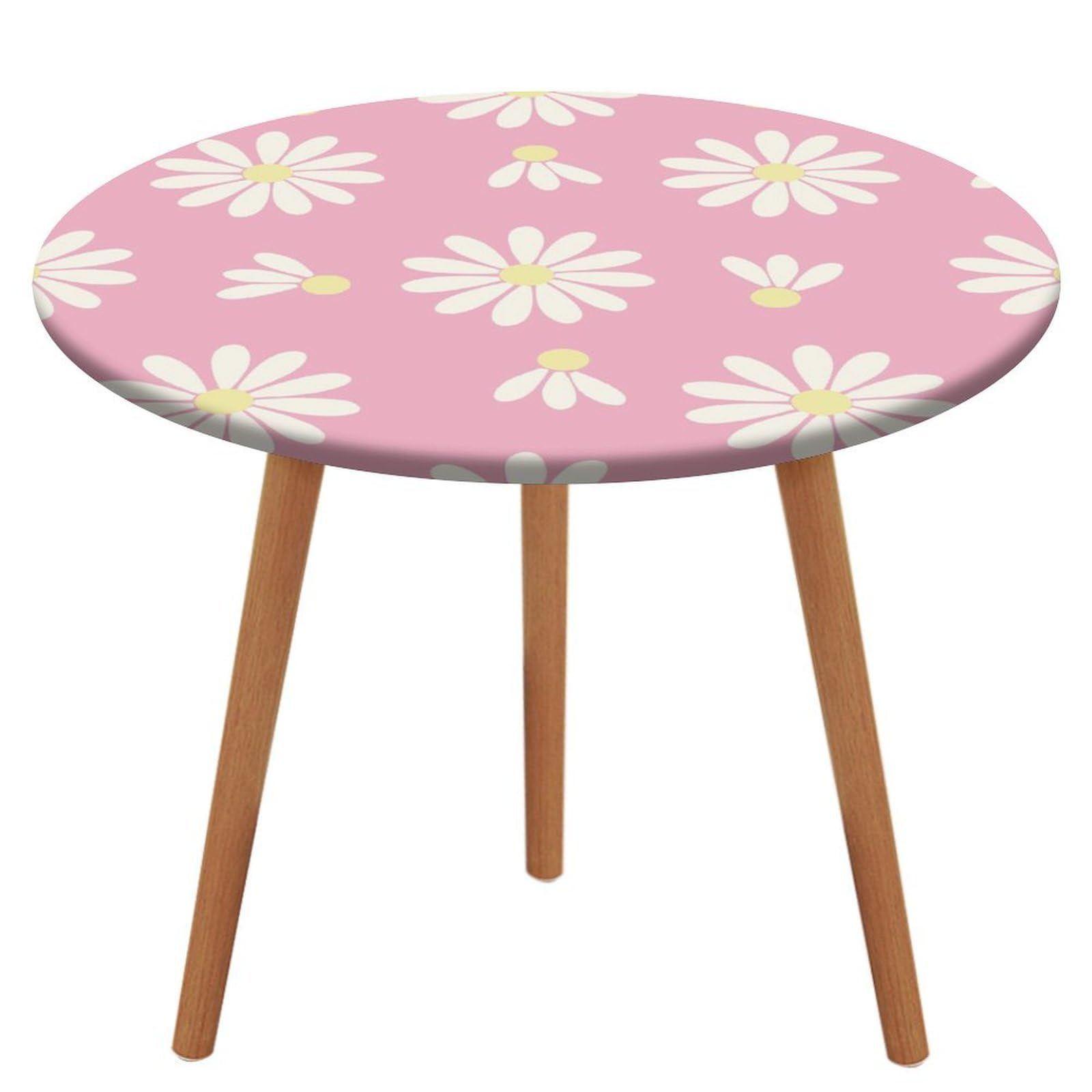 Round Tablecloth Table Protector Cover For Dinning Room Kitchen Picnic Party
