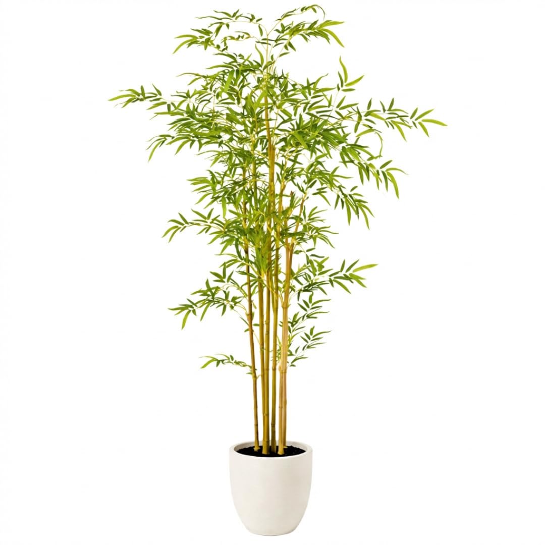 edihome, Planta Artificial Grande, Olivo 120 cm – Decorativas, Árbol, Decoración Hogar, para Interior, Oficina, Hoteles, Eventos, Planta Artificial Realista con Detalles Mediterráneos (Olivo, 120) — view 12