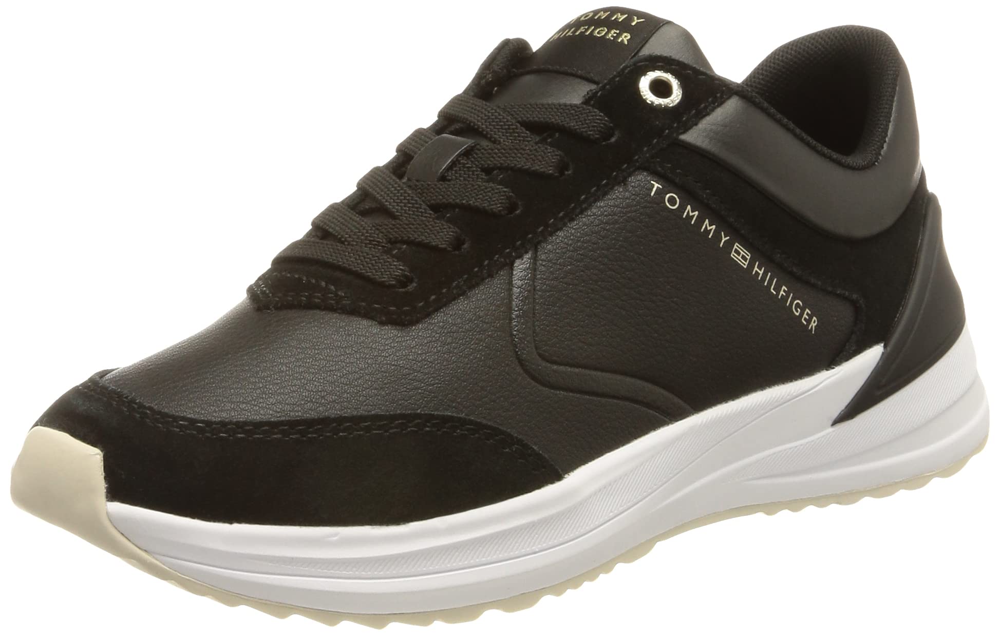 Tommy Hilfiger Corredor con Detalle de Talón, Tenis Runner Mujer
